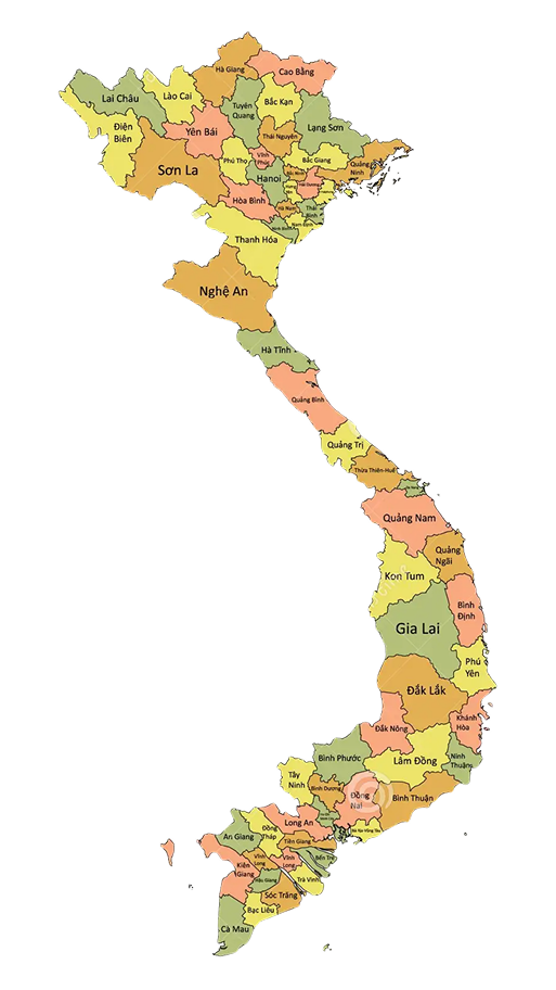 Vietnam Map